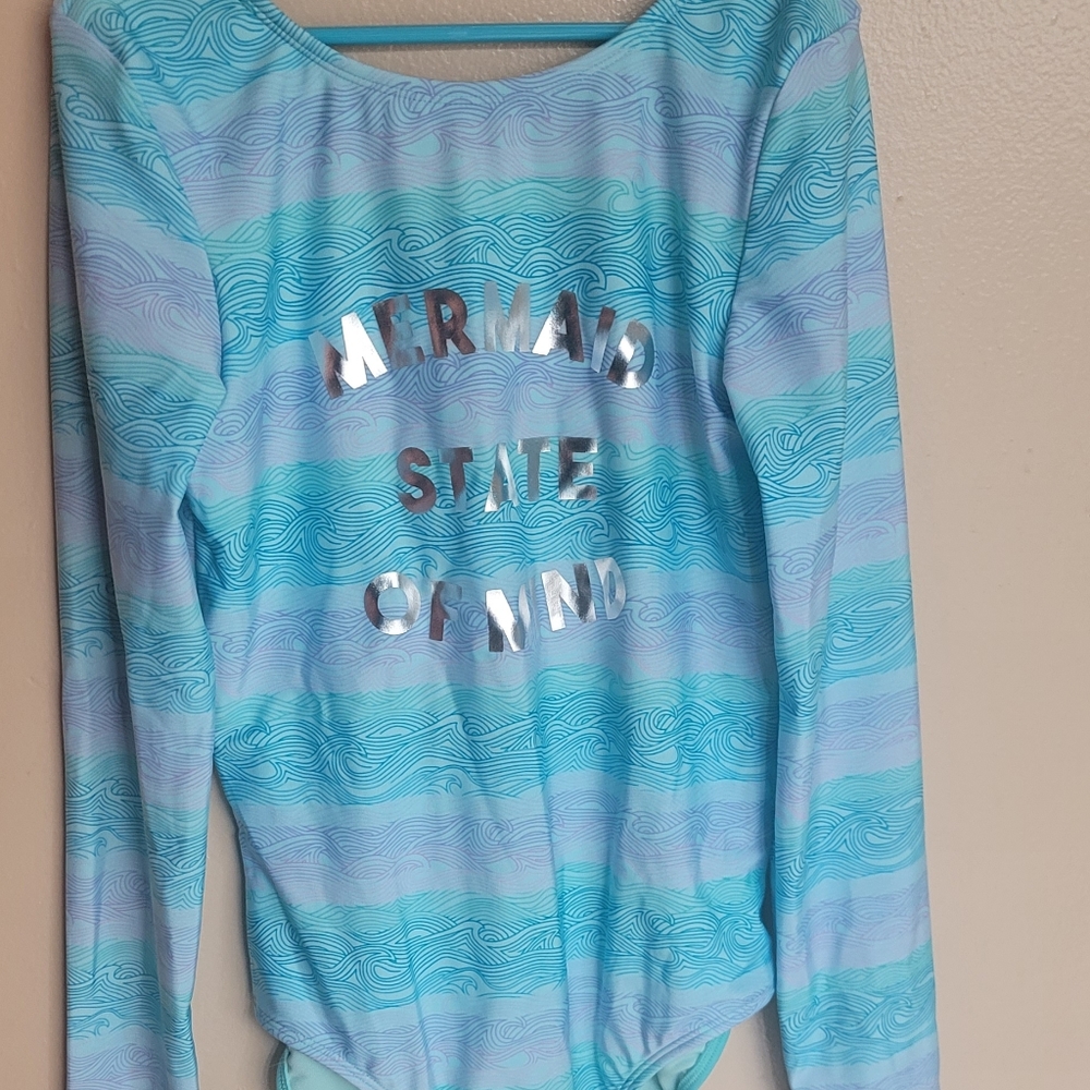 Mermaid State of Mind girls size XL 14/16 bathing suit